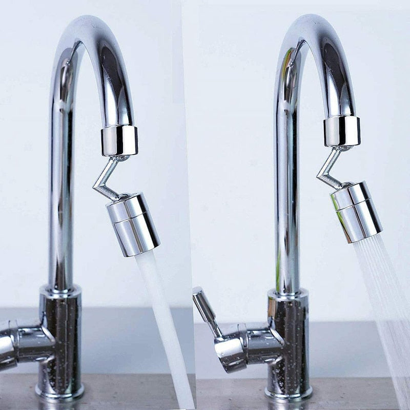 720°Rotatable Universal Splash Filter Faucet Sprayer Head Flexible Faucets Sprayer Bathroom Kitchen Tap Extender Adapter