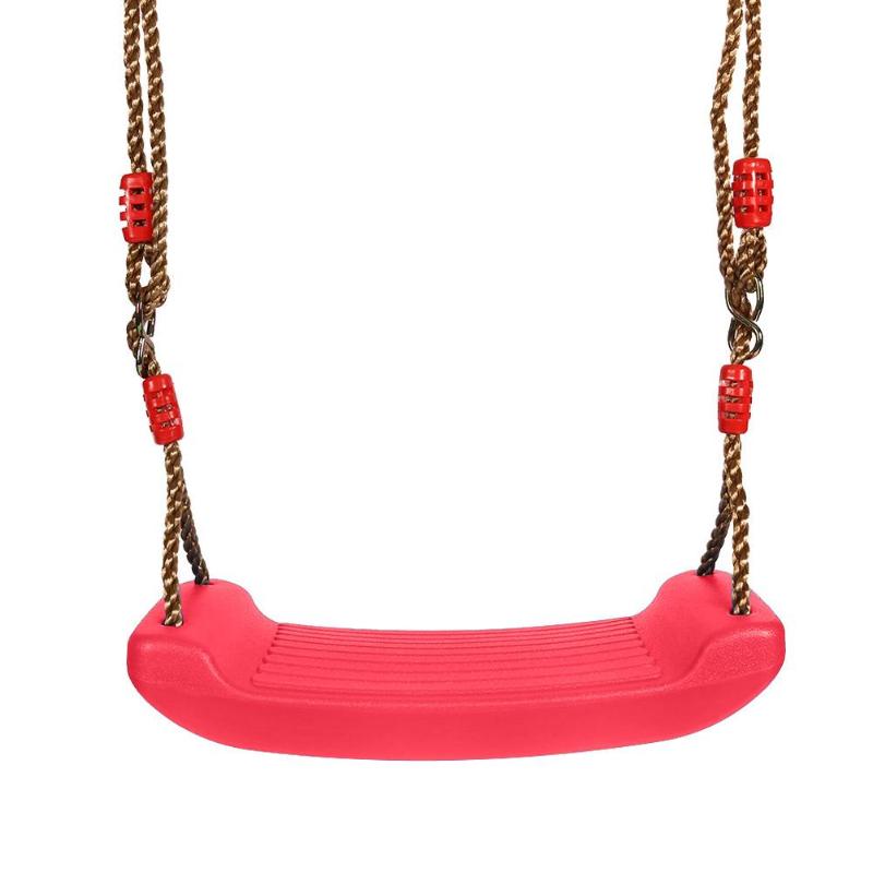 Kids Fitness Toy Wooden Rope Ladder Multi Rungs Climbing Game Toy Outdoor Training Activity Safe Sports Rope Swing Swivel Rotary