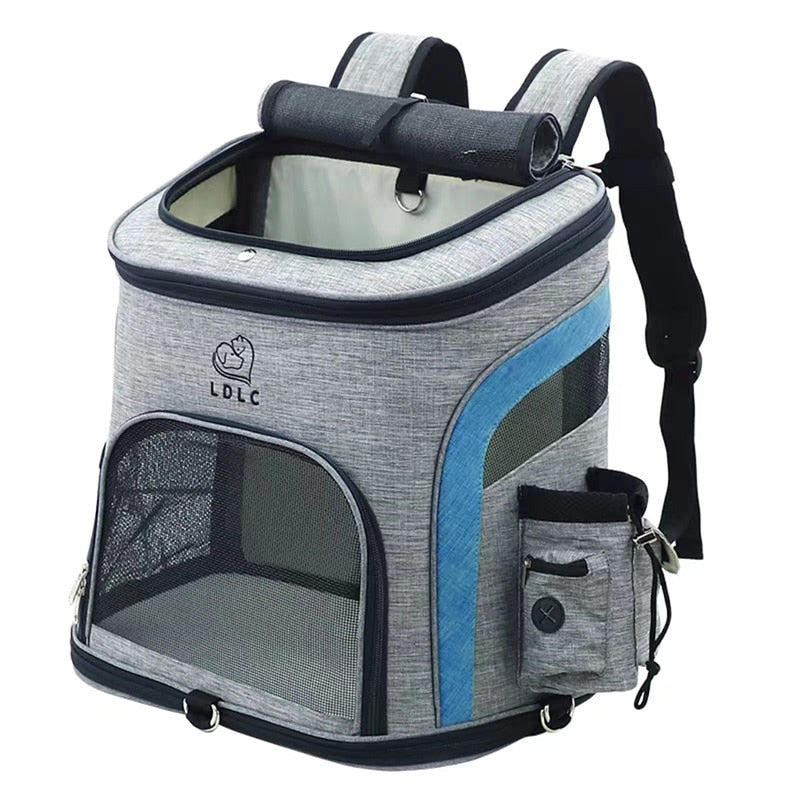 Travel Bag Pet Sports Backpack Portable Collapsible Breathable Cattery Pet Backpack Medium Cat Dog Backpacks Bag Cat Toy