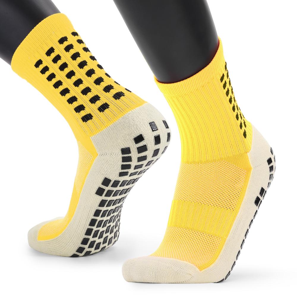 New Men's Sports Socks Thick Towel Down Men's Mid-tube Levy Non-slip Soccer Socks Basketball Socks Sports Stockings