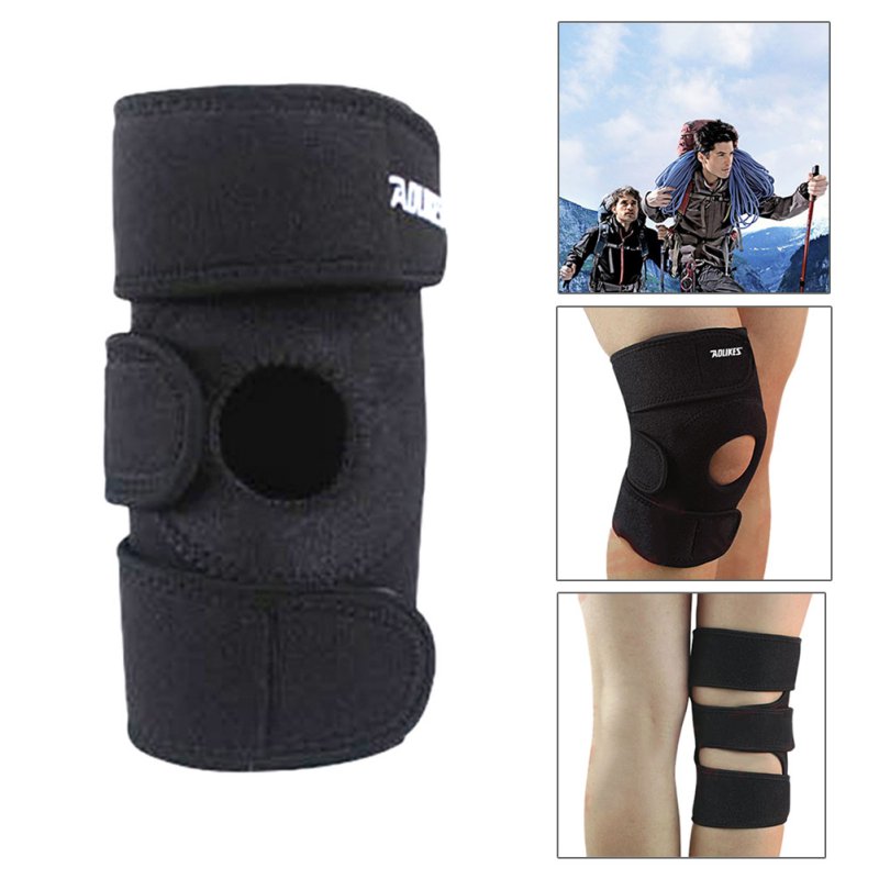 Adjustable Knee Patella Support Brace Sleeve Wrap Stabilizer Sports Climbing Basketball Knee Protector Care Portable