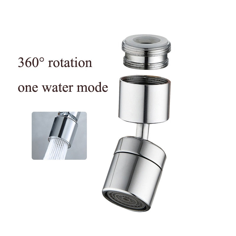 720°Rotatable Universal Splash Filter Faucet Sprayer Head Flexible Faucets Sprayer Bathroom Kitchen Tap Extender Adapter