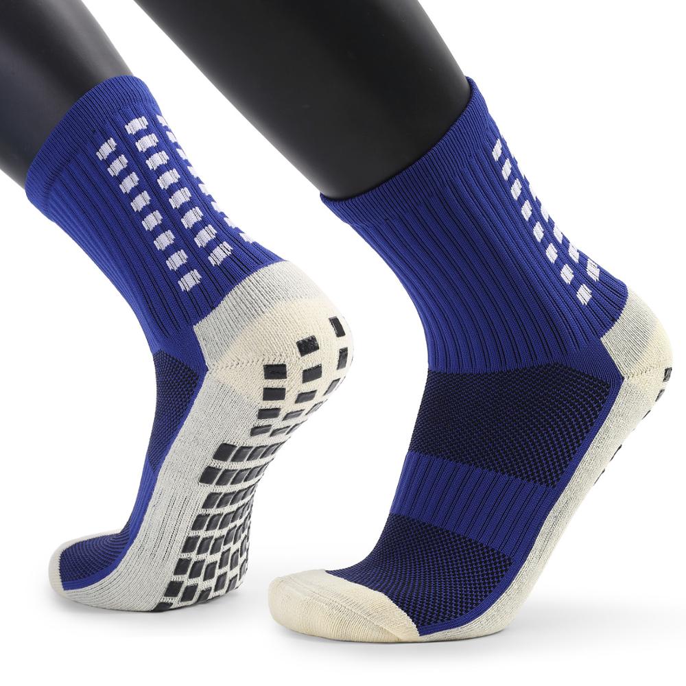 New Men's Sports Socks Thick Towel Down Men's Mid-tube Levy Non-slip Soccer Socks Basketball Socks Sports Stockings