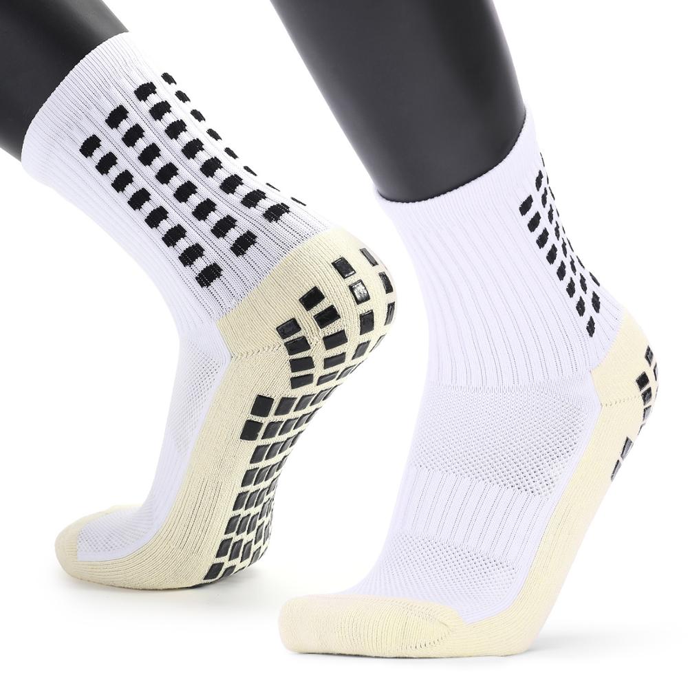 New Men's Sports Socks Thick Towel Down Men's Mid-tube Levy Non-slip Soccer Socks Basketball Socks Sports Stockings
