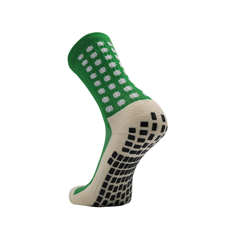 New Men's Sports Socks Thick Towel Down Men's Mid-tube Levy Non-slip Soccer Socks Basketball Socks Sports Stockings