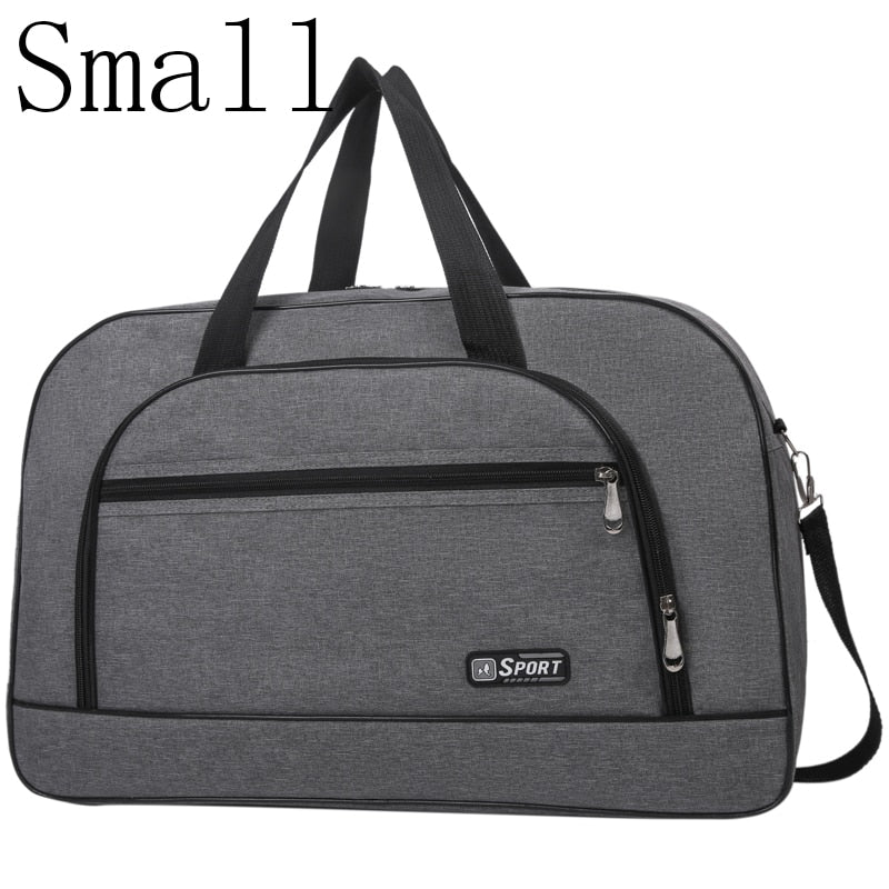 Large Capacity Women's Travel Bag Leisure Multifunctional Duffel Bag Handbag Men's Weekend Sports Overnight One Shoulder Luggage