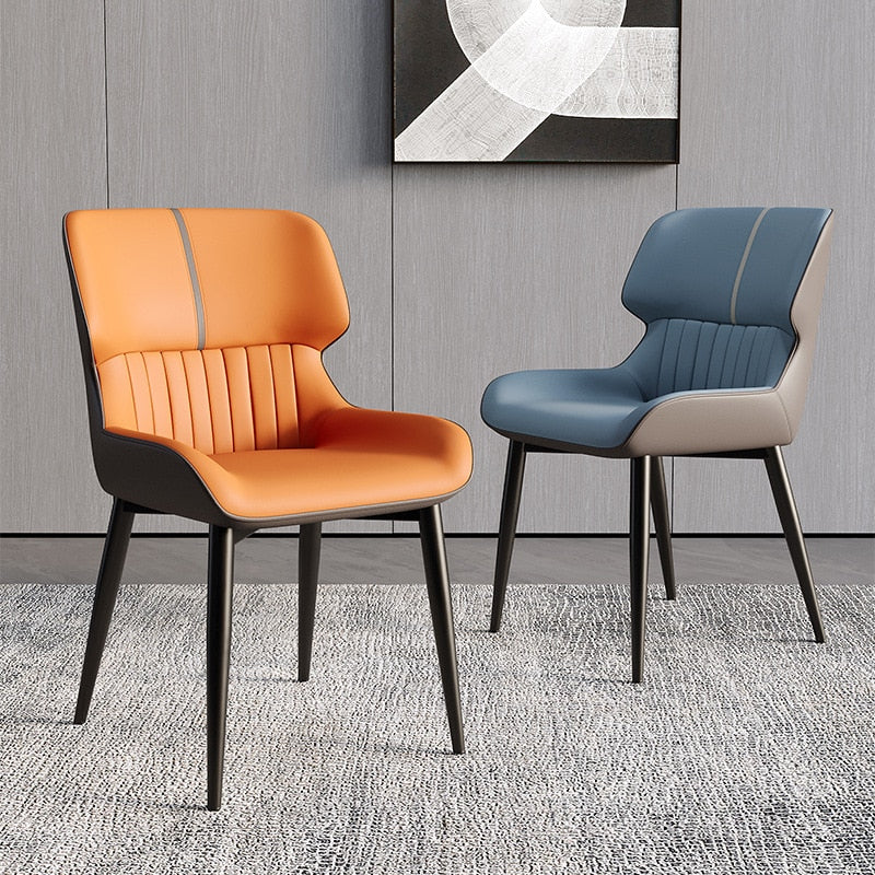 Nordic Style Light Luxury Dining Chair Modern Minimalist Armchair Household Restaurant Nordic Stool furniture muebles