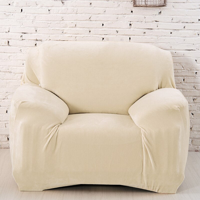 thick plush fabirc sofa cover set 1/2/3/4 seater elastic couch cover sofa covers for living room slipcover chair sofa towel 1PC