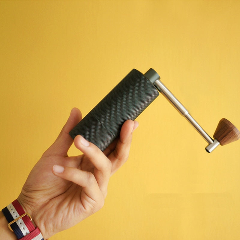 Timemore Chestnut Nano coffee grinder foldable Aluminum portable steel grinding core super manual coffee mill Dulex bearing
