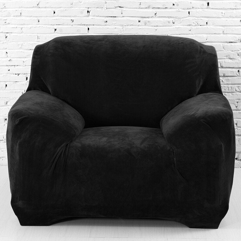 thick plush fabirc sofa cover set 1/2/3/4 seater elastic couch cover sofa covers for living room slipcover chair sofa towel 1PC