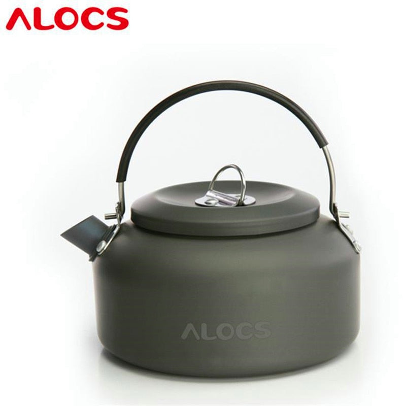Alocs 0.8L/1.4L Outdoor Camping Kettle K02 K03 K06 Water Kettles Coffee Pot Teapot Super Light