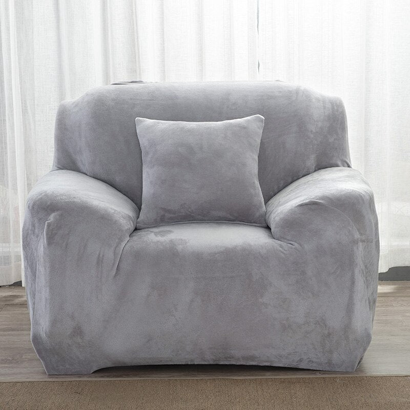 thick plush fabirc sofa cover set 1/2/3/4 seater elastic couch cover sofa covers for living room slipcover chair sofa towel 1PC