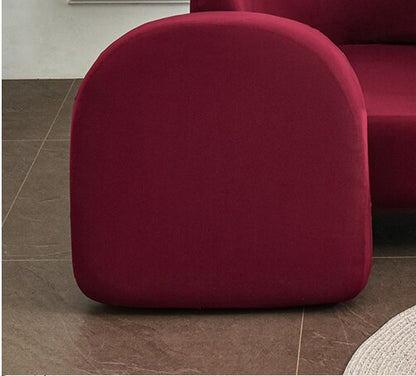 Solid Color Armchair Sofa Cover Stretch Washable Single Seater For Living Room Club Couch Slipcover Elastic Protector Cover 1PC