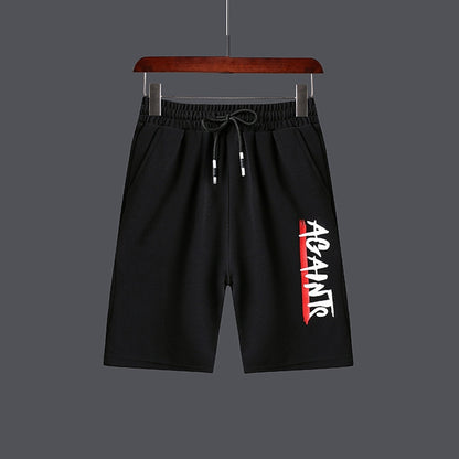Men&#39;s Tracksuit Summer Clothes Sportswear Two Piece Set T Shirt Shorts Brand Track Clothing Male Sweatsuit Sports Suits Husband