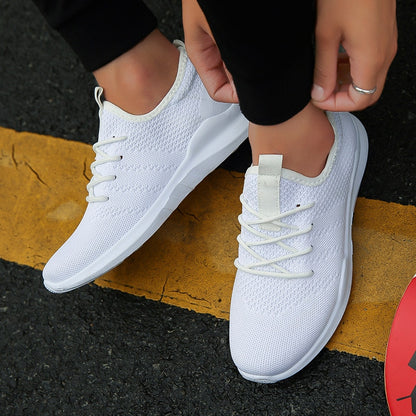 Men&#39;s Breathable Running Shoes 47 Large Size Fashion Lightweight Couple Sneakers 46 Casual Outdoor Mens Jogging Sports Shoes