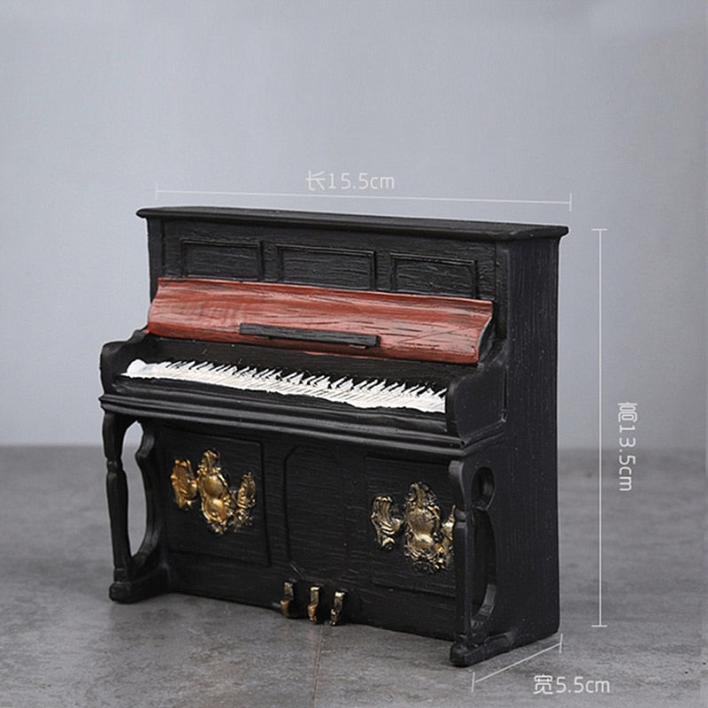 Family Figurines for Home Decor Accessories Morden Creative Band music character Bar Home decoration Crafts Gift for Friends