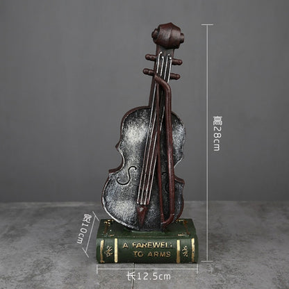 Family Figurines for Home Decor Accessories Morden Creative Band music character Bar Home decoration Crafts Gift for Friends