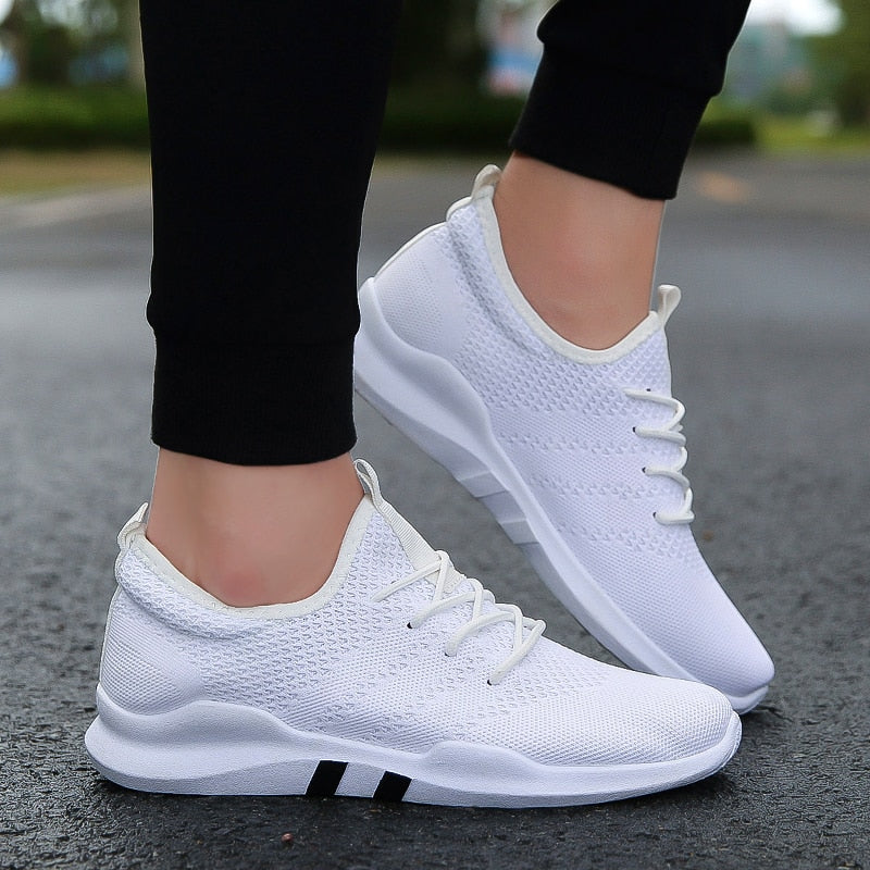 Men&#39;s Breathable Running Shoes 47 Large Size Fashion Lightweight Couple Sneakers 46 Casual Outdoor Mens Jogging Sports Shoes