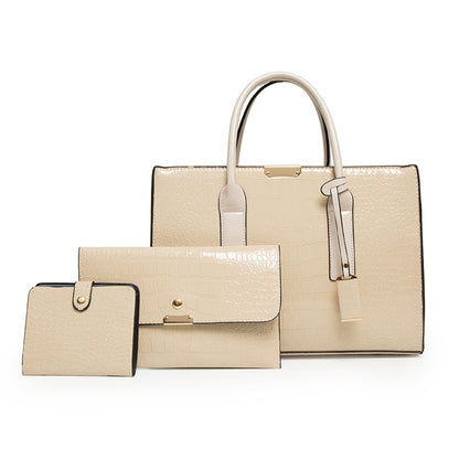 Luxury Womens Bags Designer Crocodile Pattern Shoulder Bag PU Leather Brand Woman Crossbody Casual Handbag  Women Tote Bags Sac