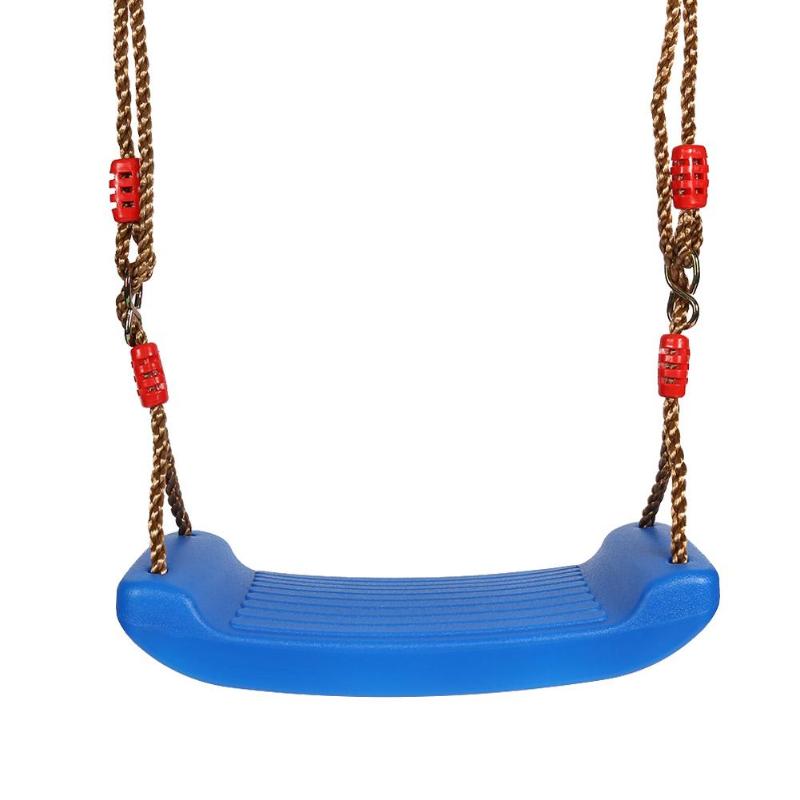 Children Outdoor Activity Safe Sports Rope Swing Wooden Rope Ladder Multi Rungs Climbing Game Toy Garden Park Sports Kit Gift